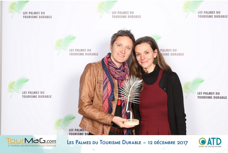 L’Ecolodge La belle Verte a remporté les 1ères palmes du tourisme durable à Paris !