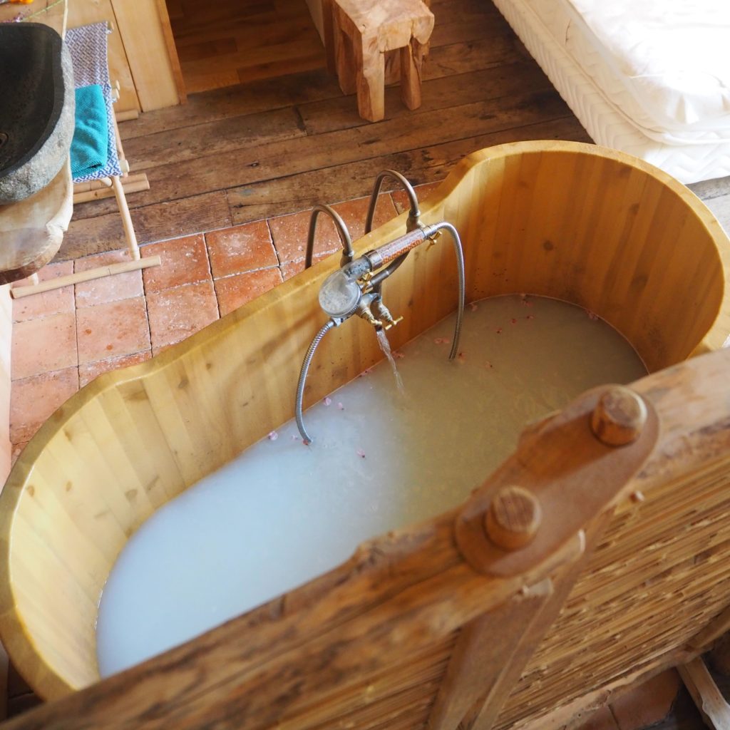bain au lait d'ânesse